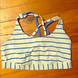 Size 8 Lululemon energy bra worn twice!